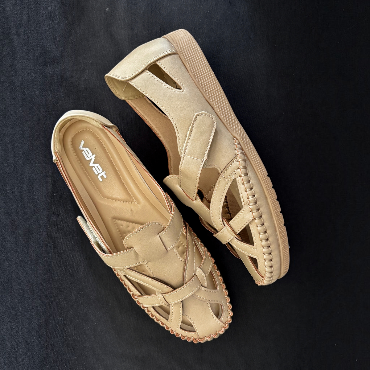 Comfortable Woven Strap Sandals